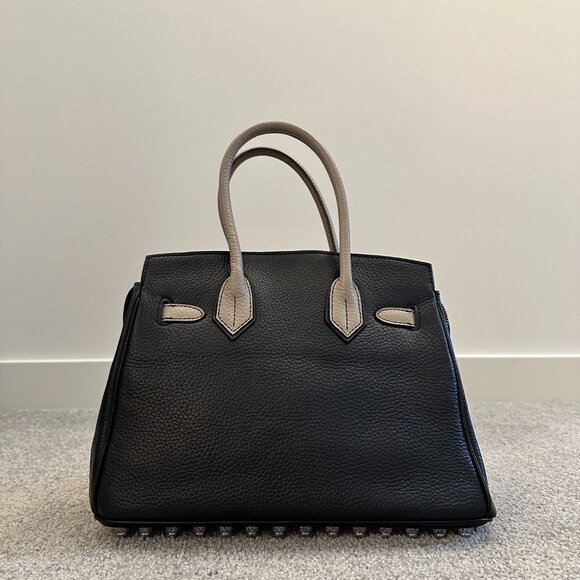 iiJin Togo Leather Birkin Style Handbag - Picture 3 of 13